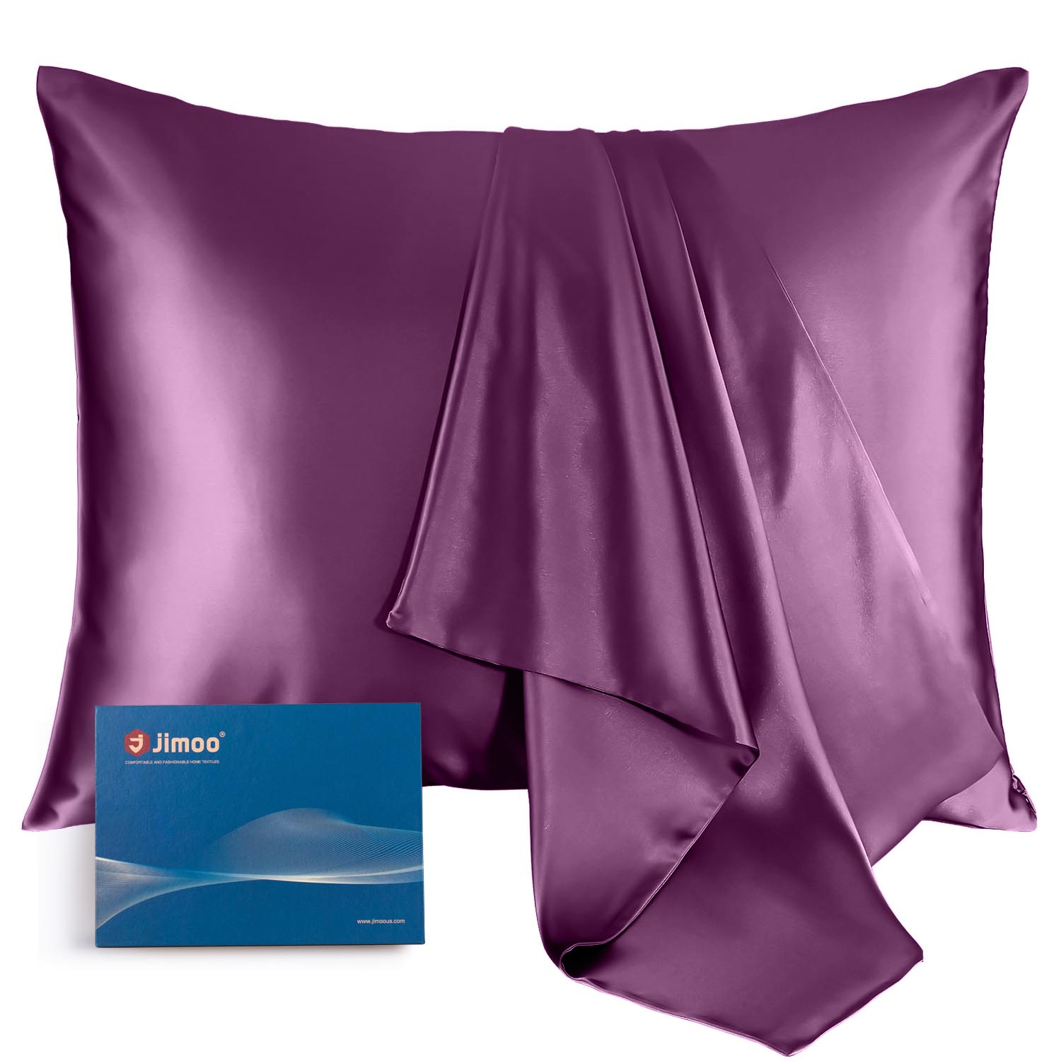 silk pillowcase Purplish Rose 22mm